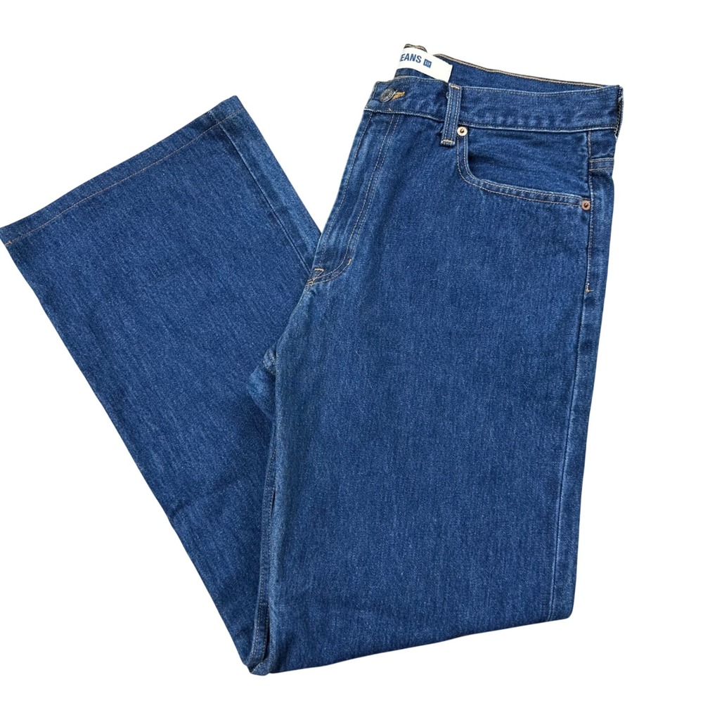 Vintage Gap Relaxed Bootfit Jeans Mens 33x34 Made in USA Blue Denim 90s Baggy